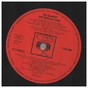 LP - Peter Beil - Du Darfst Nie Einsam Sein - signed