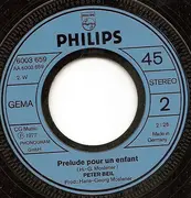 7inch Vinyl Single - Peter Beil - Adieu Adeline / Prelude Pour Un Enfant