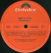 LP - Peter Belli - Sådan Er Mit Liv
