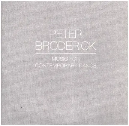 Peter Broderick - Music For Contemporary Dance