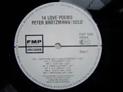 LP - Peter Brötzmann - 14 Love Poems