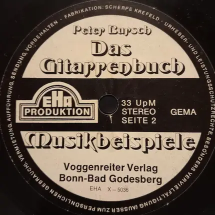Peter Bursch - Das Gitarrenbuch - Musikbeispiele