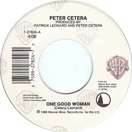 Peter Cetera - One Good Woman