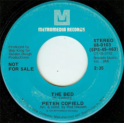 Peter Cofield - The Bed