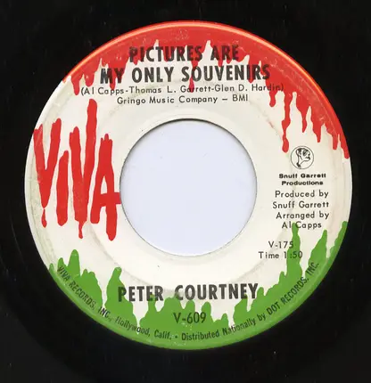 Peter Courtney - The Loser / Pictures Are My Only Souvenirs