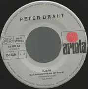 7inch Vinyl Single - Peter Draht - Oh Valeria