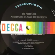 LP - Peter Duchin, His Piano And Orchestra - The Party's On