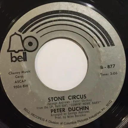 Peter Duchin - Sundance Kid / Stone Circus