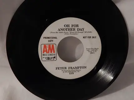 Peter Frampton - Jumping Jack Flash / Oh For Another Day