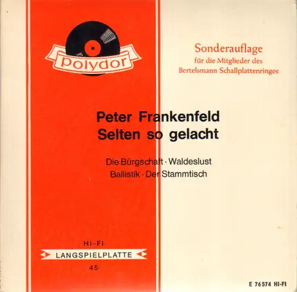 Peter Frankenfeld - Selten so gelacht