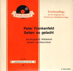 peter frankenfeld - Selten so gelacht