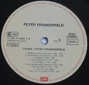 LP - Peter Frankenfeld - Danke, Peter Frankenfeld (Seine Berühmtesten Lieder Und Szenen)