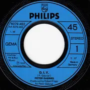 7inch Vinyl Single - Peter Gabriel - D.I.Y. (Do It Yourself)