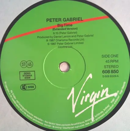 Peter Gabriel - Big Time