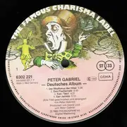LP - Peter Gabriel - Deutsches Album
