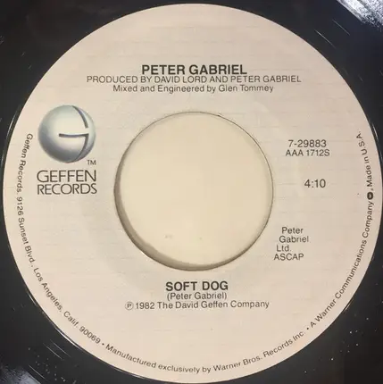 Peter Gabriel - Shock The Monkey