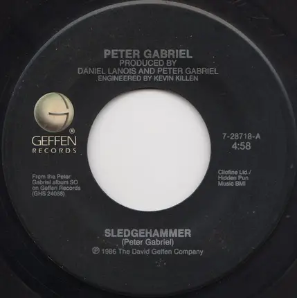 Peter Gabriel - Sledgehammer