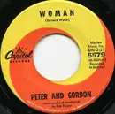 7inch Vinyl Single - Peter & Gordon - Woman / Wrong From The Start