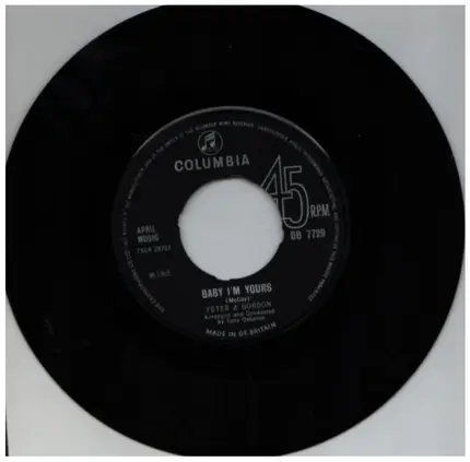 Peter & Gordon - Baby I'm Yours