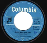 7inch Vinyl Single - Peter & Gordon - Liebe, Glück Und Treue / Wunder