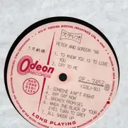 LP - Peter & Gordon - Peter & Gordon '66 - Promo, RED