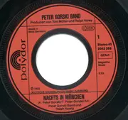 7inch Vinyl Single - Peter Gorski Band - Nachts In München