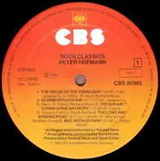 LP - Peter Hoffmann - Rock Classics