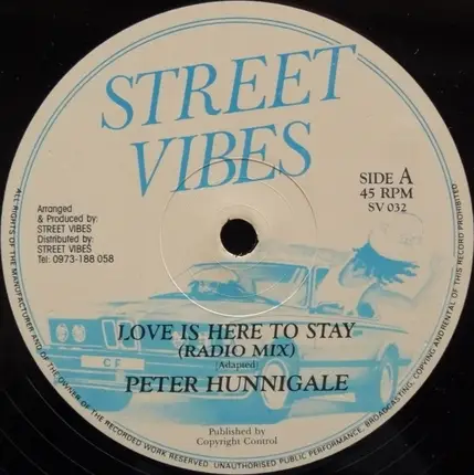 Peter Hunningale - Love Is Here To Stay