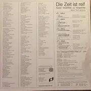 Double LP - Peter Janssens - Die Zeit Ist Reif