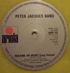 Peter Jacques Band - Walking On Music