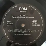 LP - Peter Jona Korn , Joachim Ludwig , Heitor Villa-Lobos / Jan Polasek Und Sein Ensemble - CELLO x 12 - Konzert Im Hause Bernheimer