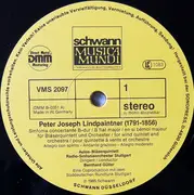 LP - Peter Joseph von Lindpaintner - Sinfonia Concertante B-Dur / Sinfonia Concertante F-Dur