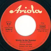 7inch Vinyl Single - Peter Kraus - Mit Leeren Händen - Mono