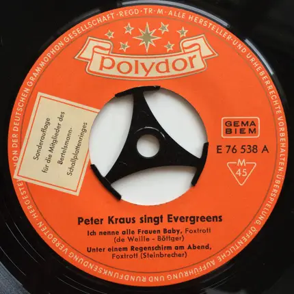 Peter Kraus - Singt Evergreens