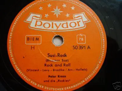 Peter Kraus und Die Rockies - Susi-Rock (Bluejean Bop) / O, wie gut (Don't be cruel)