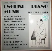 LP - Peter Lawson , Christopher Scott - English Piano Music - Four Hands