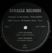 LP - Peter Lawson , Christopher Scott - English Piano Music - Four Hands