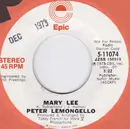 7inch Vinyl Single - Peter Lemongello - Mary Lee