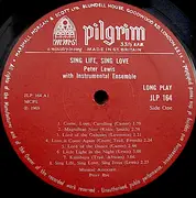 LP - Peter Lewis - Sing Life Sing Love