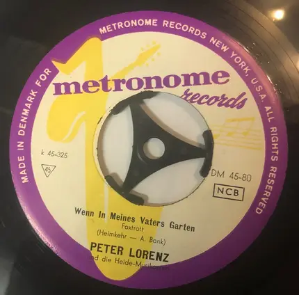 Peter Lorenz Und Die Heide-Musikanten - Wenn Im Sommer Die Heide Blüht