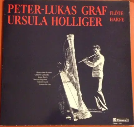 Peter-Lukas Graf , Ursula Holliger - Werke Für Flöte Und Harfe
