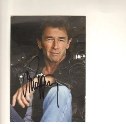 Peter Maffay - Peter Maffay signed card