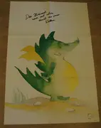 LP - Peter Maffay - Tabaluga Und Das Leuchtende Schweigen - with poster and postcard