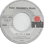 7inch Vinyl Single - Peter Moesser's Music - The Lion Is Back / Tulipan
