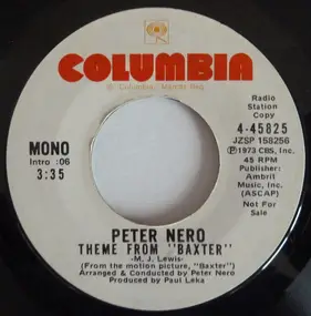 Peter Nero - Theme From 'Baxter'