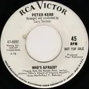 7inch Vinyl Single - Peter Nero - Who's Afraid? / Born Free