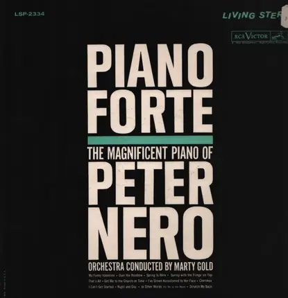 Peter Nero, Orchestra Conducted By Marty Gold - Piano Forte