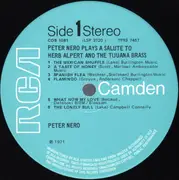 LP - Peter Nero - Peter Nero Plays A Salute To Herb Alpert & The Tijuana Brass