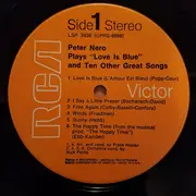 LP - Peter Nero - Peter Nero Plays 'Love Is Blue' And Ten Other Great Songs