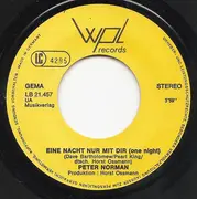 7inch Vinyl Single - Peter Norman - Eine Nacht Nur Mit Dir
